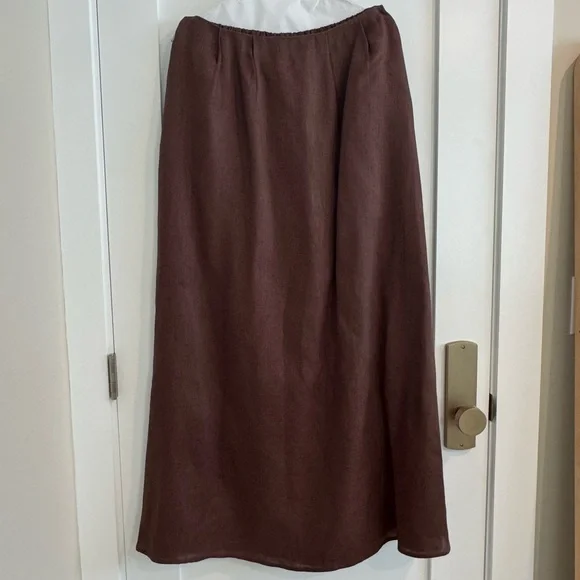 Dissh Brown Women's A-Line Skirt - Picture 1 of 4